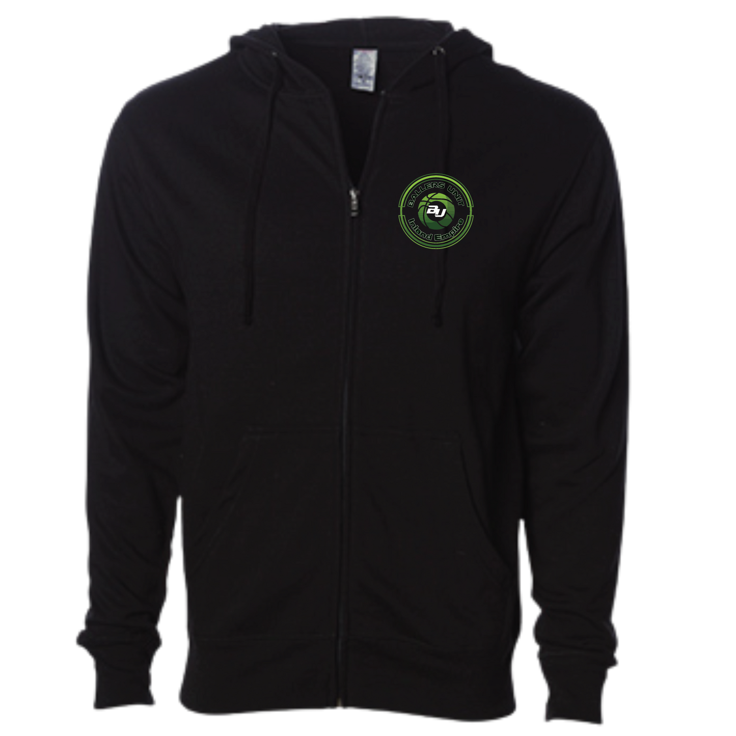 BALLERS UNIT - Zip Up Hoodie (Adult Unisex)