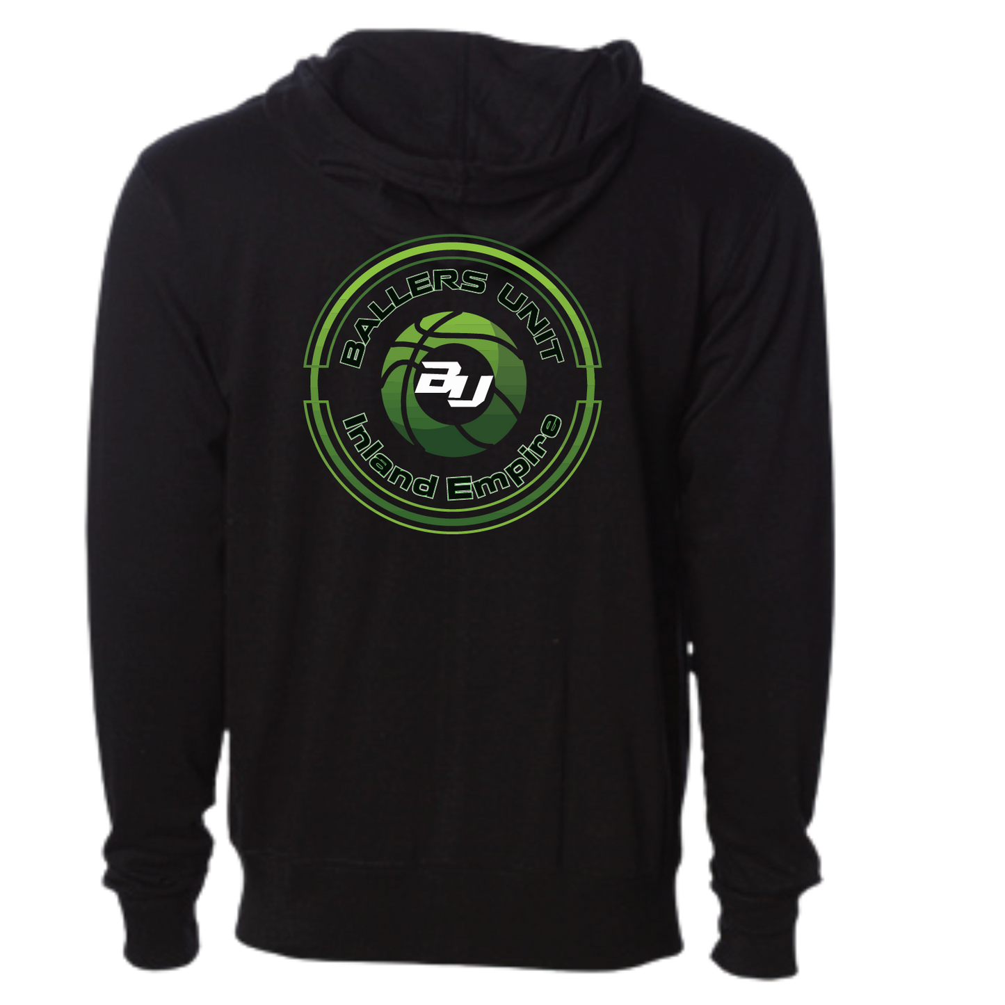 BALLERS UNIT - Zip Up Hoodie (Adult Unisex)