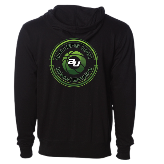 BALLERS UNIT - Zip Up Hoodie (Adult Unisex)