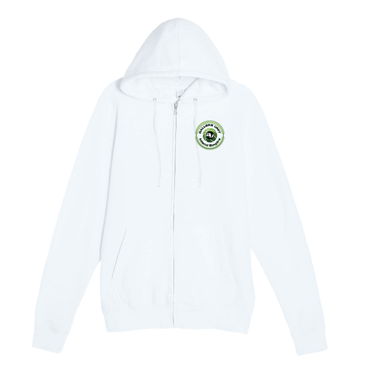 BALLERS UNIT - Zip Up Hoodie (Adult Unisex)