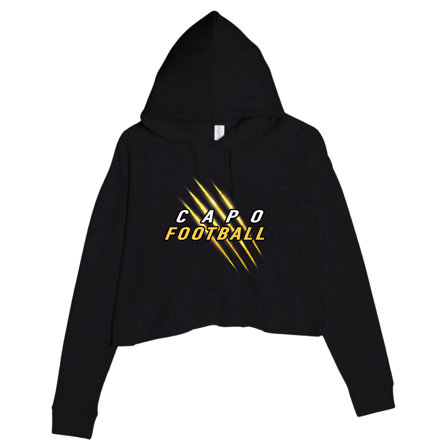 CAPO FOOTBALL - Cougar Claw - Women's Crop Hoodie