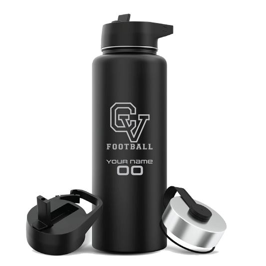 CAPO FOOTBALL - 40 oz. HYDRATION FLASK (with optional personalization)