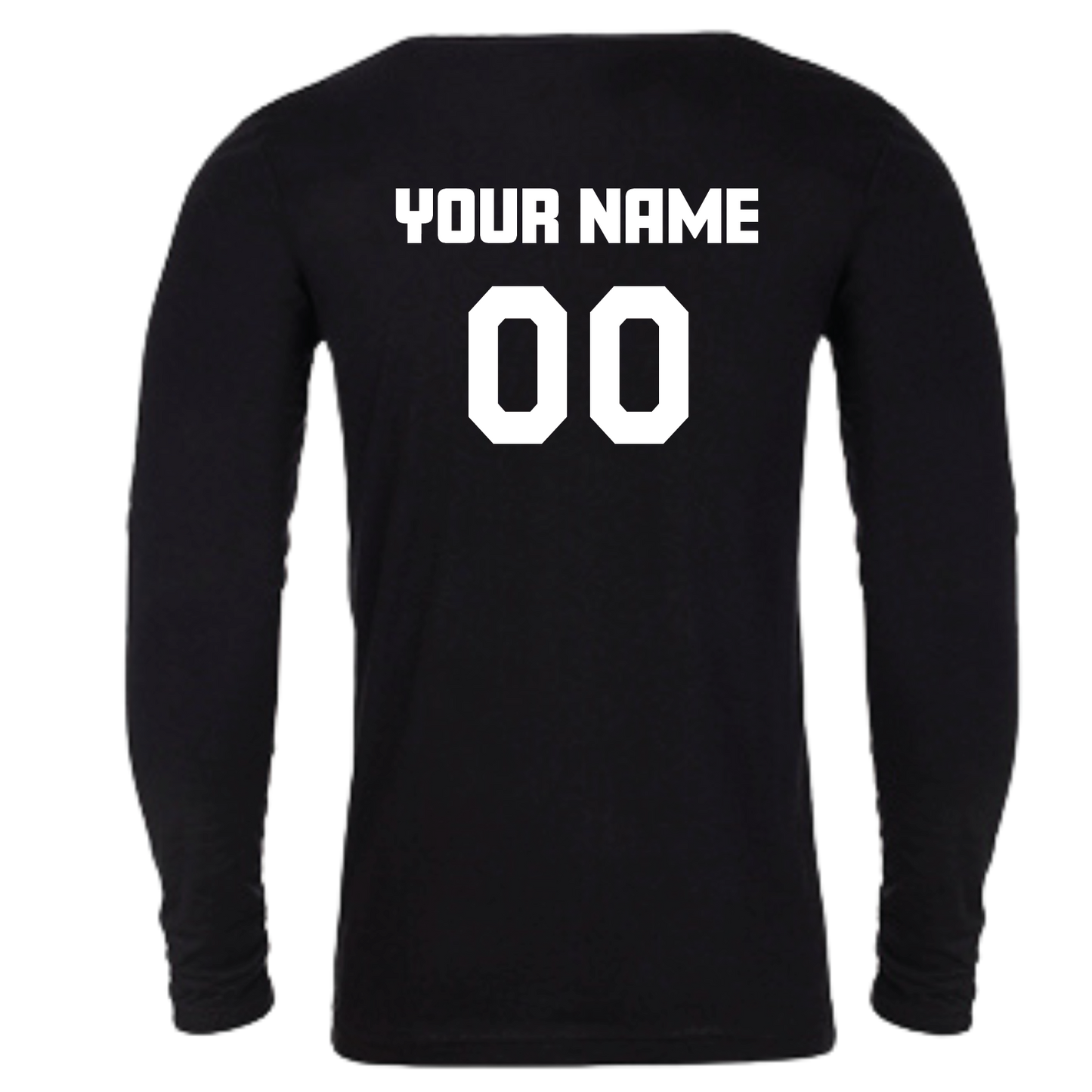 CAPO FOOTBALL - Cougar Claw - Long Sleeve Tee (Unisex) (with Personalized Jersey Back)