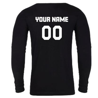 CAPO FOOTBALL - Cougar Claw - Long Sleeve Tee (Unisex) (with Personalized Jersey Back)