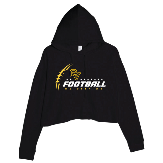 CAPO FOOTBALL - We Over Me - Women's Crop Hoodie