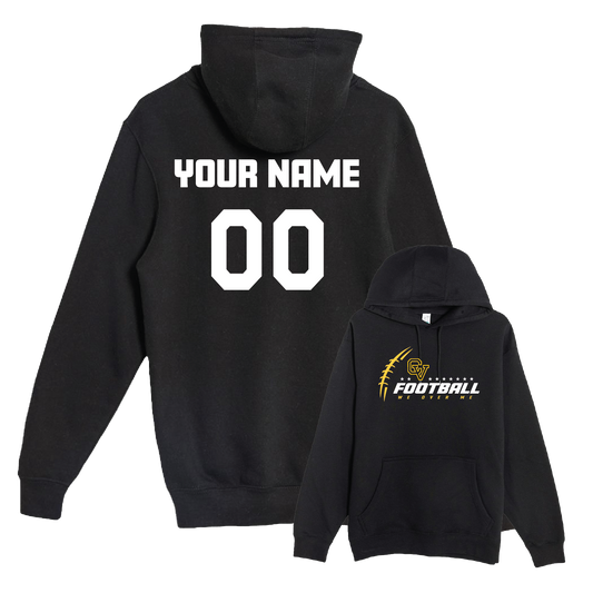 CAPO FOOTBALL - We Over Me - Pullover Hoodie (with Personalized Jersey Back)