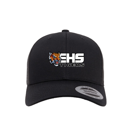 ELSINORE FOOTBALL - (EHS Tigers) Curve Bill Hat (Snapback)