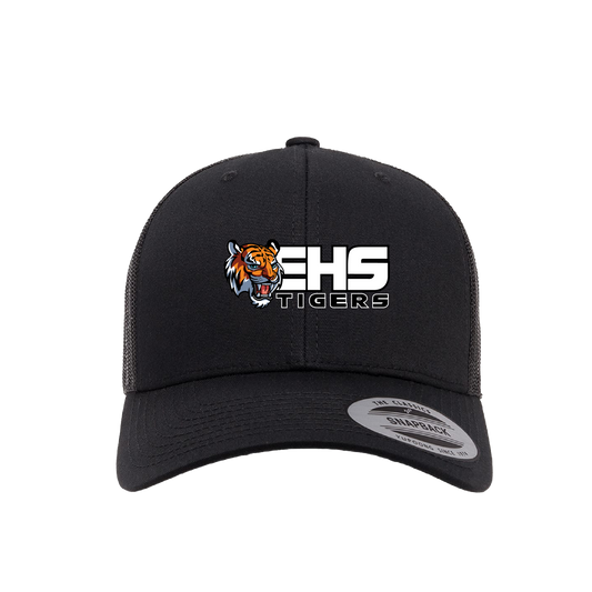 ELSINORE FOOTBALL - (EHS Tigers) Curve Bill Hat (Snapback)