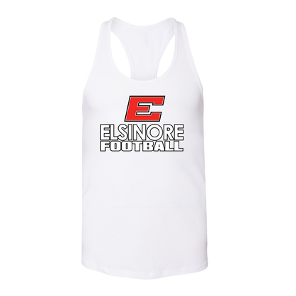ELSINORE FOOTBALL - (Big E) - Women's Racerback Tank