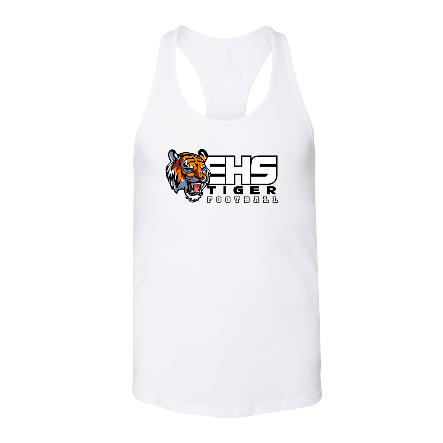 ELSINORE FOOTBALL - (EHS Tigers) - Women's Racerback Tank