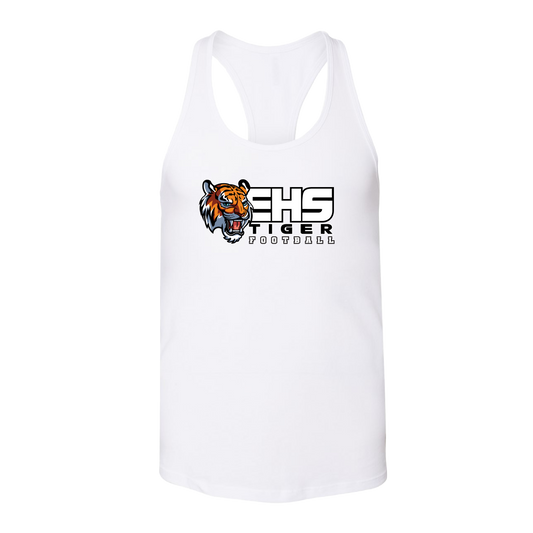 ELSINORE FOOTBALL - (EHS Tigers) - Women's Racerback Tank