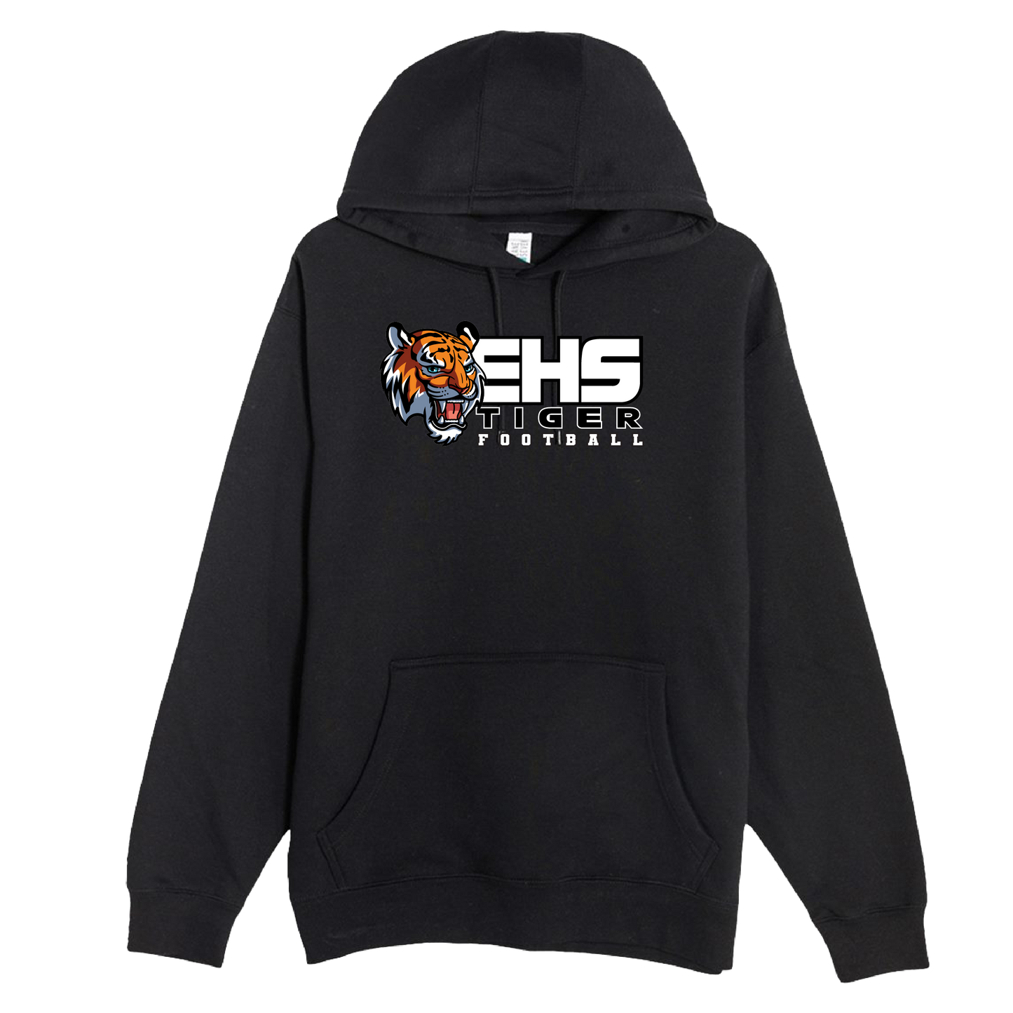 ELSINORE FOOTBALL - (EHS Tigers) - Pullover Hoodie