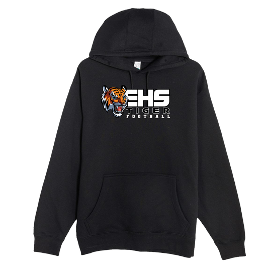 ELSINORE FOOTBALL - (EHS Tigers) - Pullover Hoodie