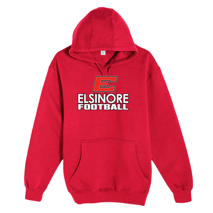 ELSINORE FOOTBALL - (Big E) - Pullover Hoodie
