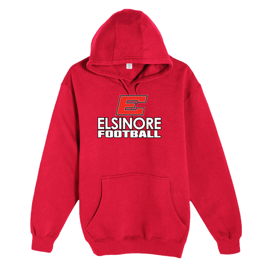 ELSINORE FOOTBALL - (Big E) - Pullover Hoodie