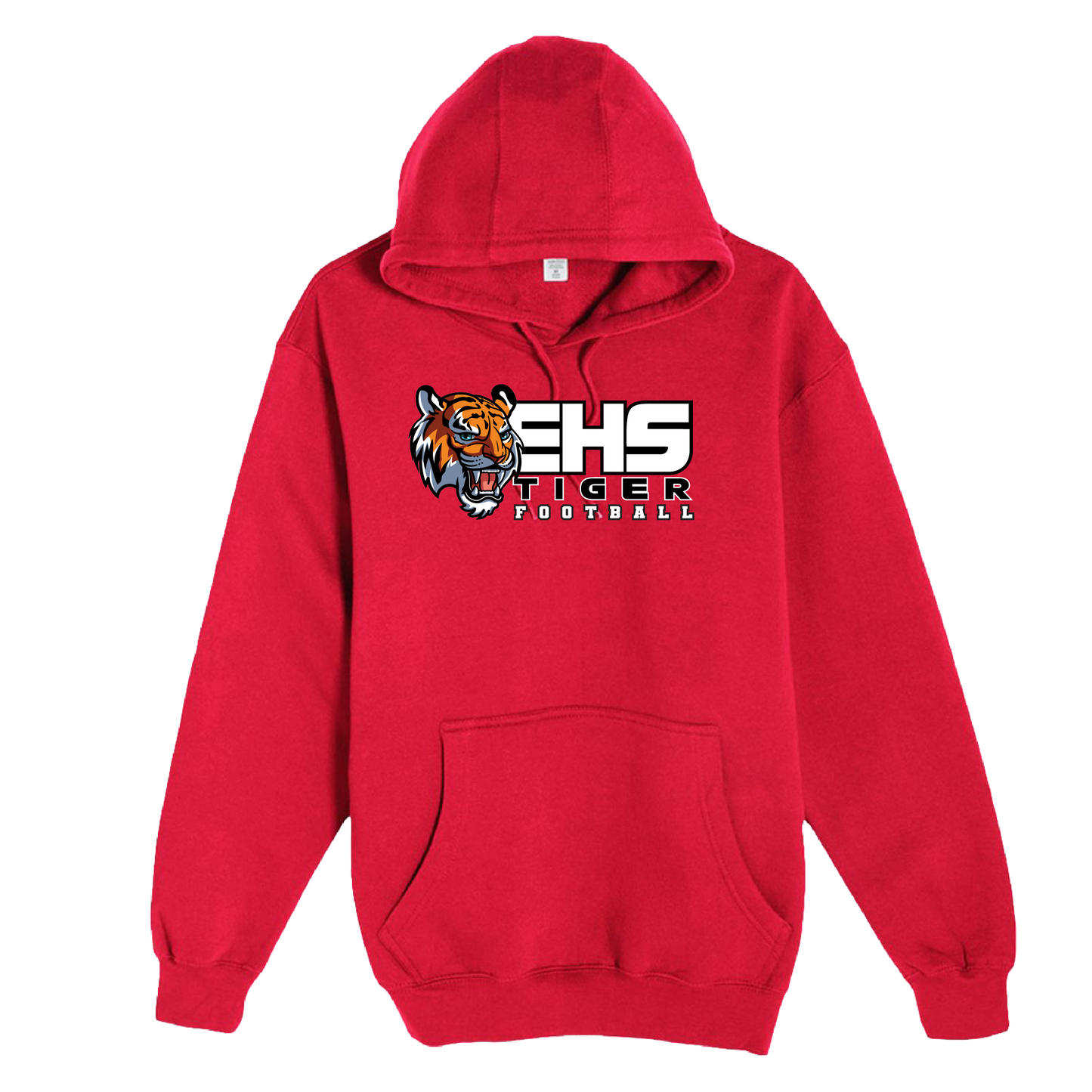 ELSINORE FOOTBALL - (EHS Tigers) - Pullover Hoodie