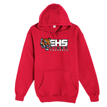 ELSINORE FOOTBALL - (EHS Tigers) - Pullover Hoodie