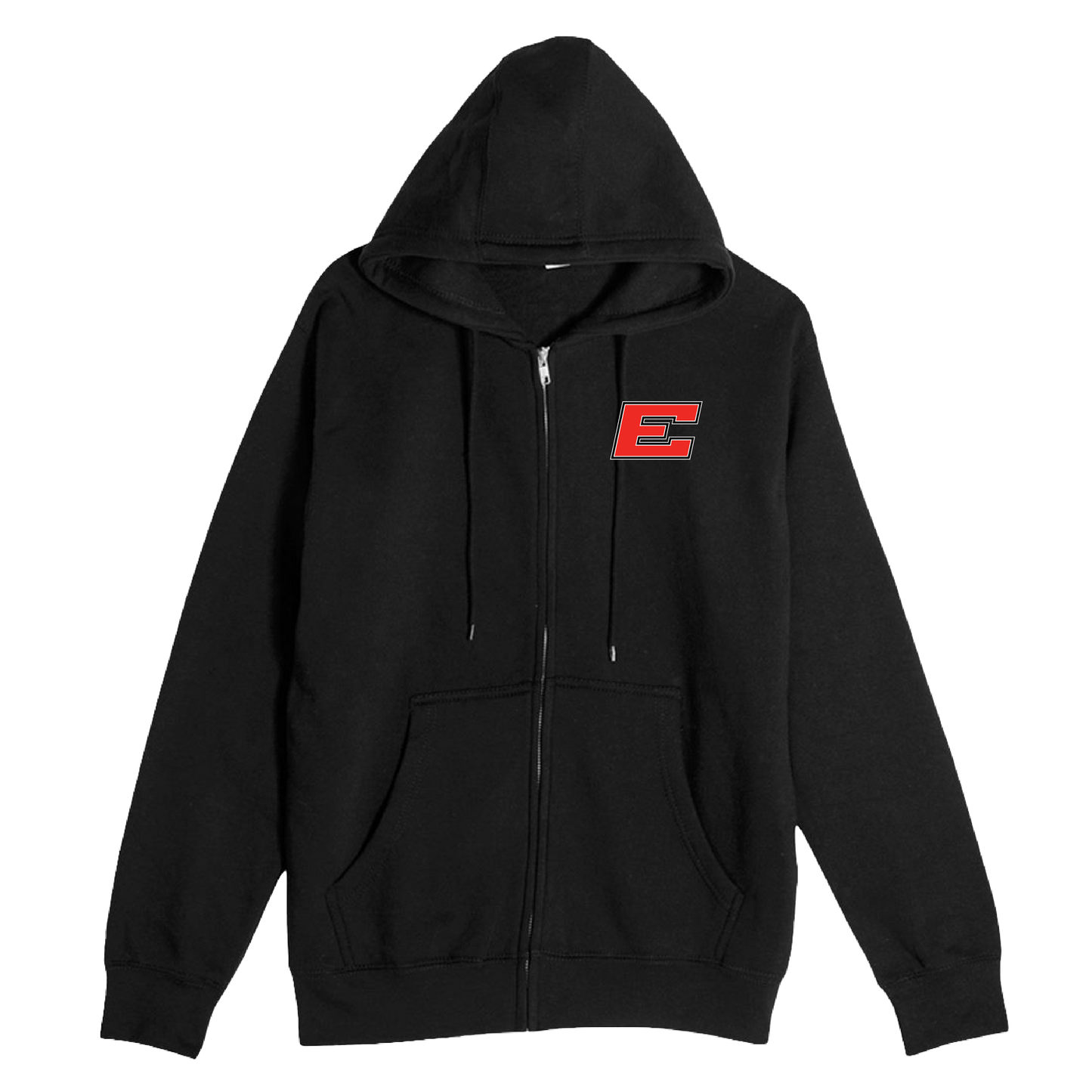 ELSINORE FOOTBALL - (Big E) Zip Up Hoodie (Adult Unisex)