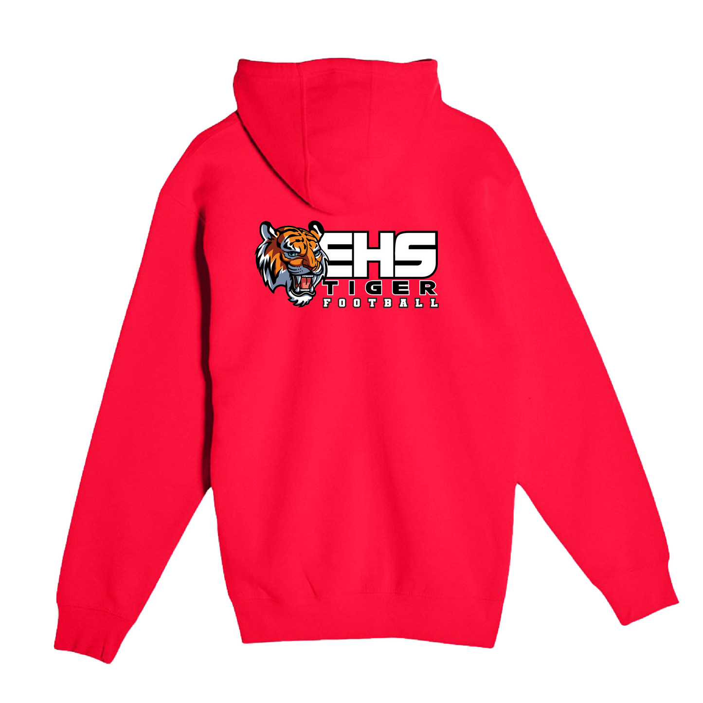 ELSINORE FOOTBALL - (EHS Tigers) Zip Up Hoodie (Adult Unisex)