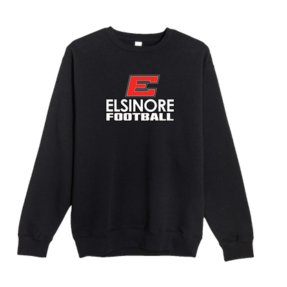 ELSINORE FOOTBALL - (Big E) - Crewneck Sweatshirt