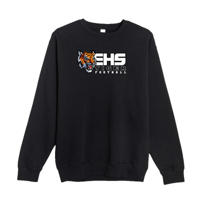 ELSINORE FOOTBALL - (EHS Tigers) - Crewneck Sweatshirt