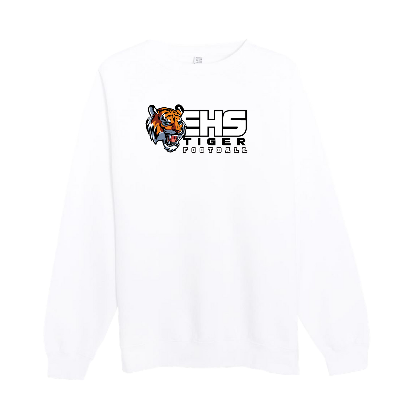 ELSINORE FOOTBALL - (EHS Tigers) - Crewneck Sweatshirt