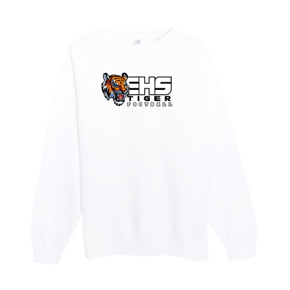 ELSINORE FOOTBALL - (EHS Tigers) - Crewneck Sweatshirt