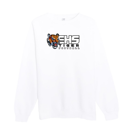 ELSINORE FOOTBALL - (EHS Tigers) - Crewneck Sweatshirt
