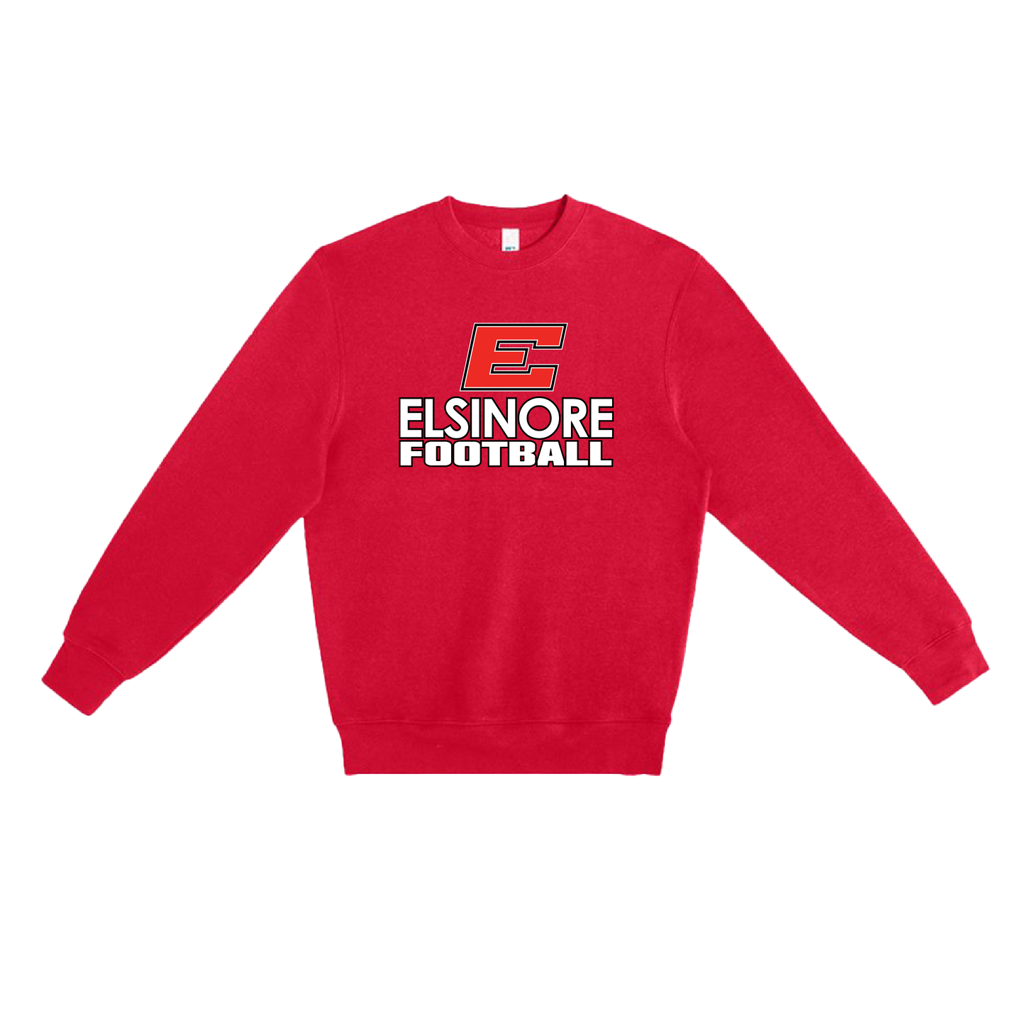 ELSINORE FOOTBALL - (Big E) - Crewneck Sweatshirt