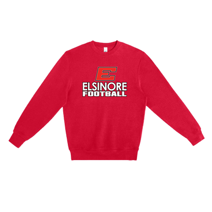 ELSINORE FOOTBALL - (Big E) - Crewneck Sweatshirt