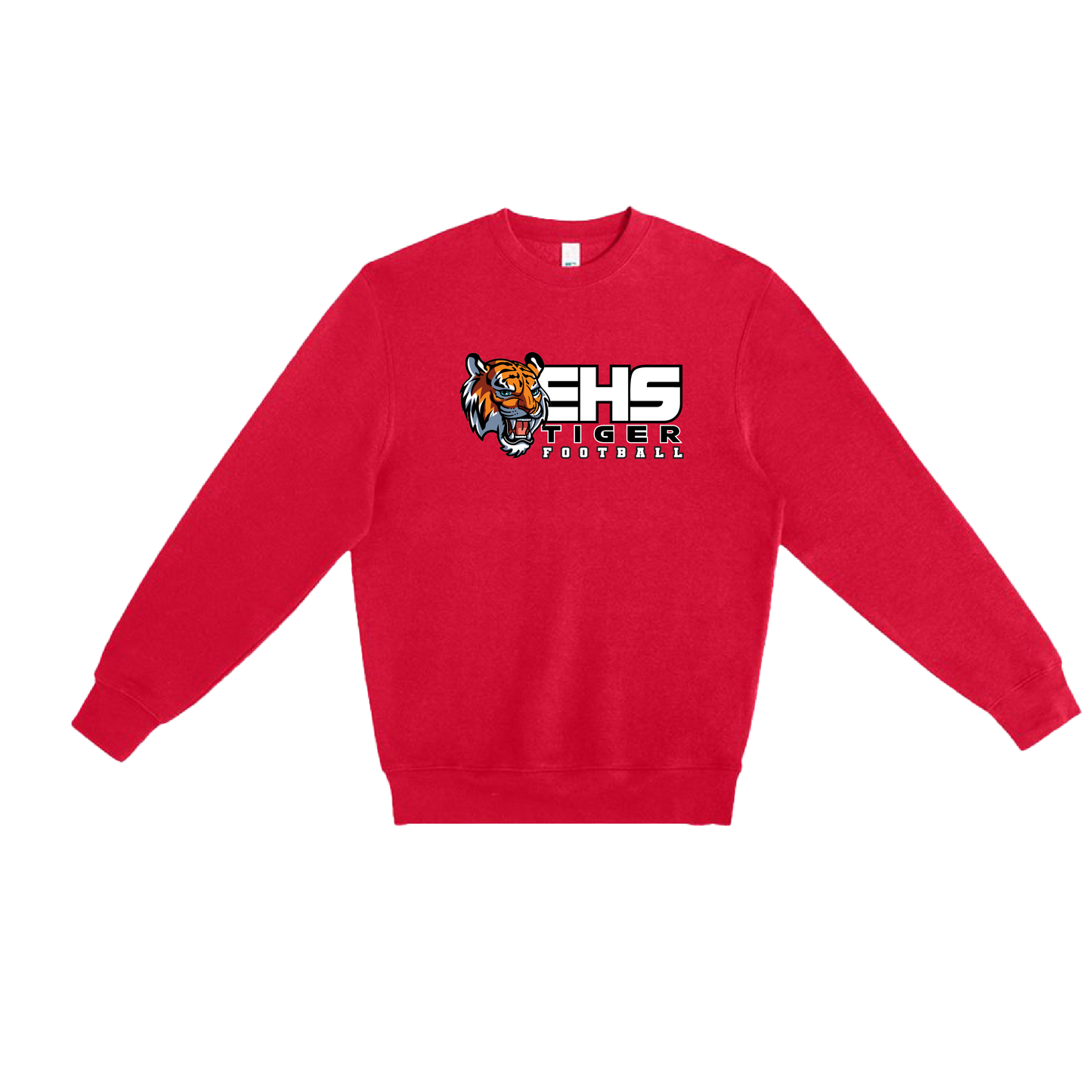 ELSINORE FOOTBALL - (EHS Tigers) - Crewneck Sweatshirt