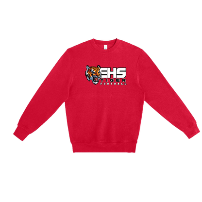 ELSINORE FOOTBALL - (EHS Tigers) - Crewneck Sweatshirt