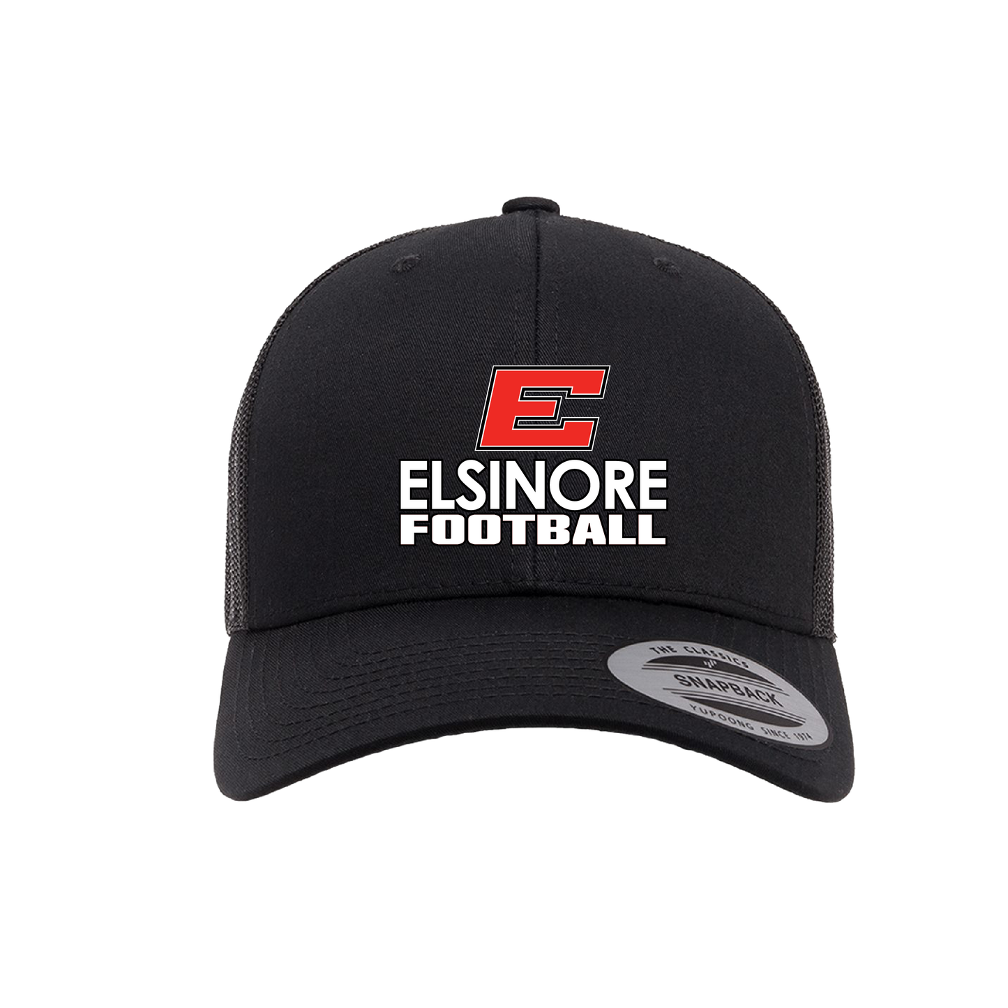 ELSINORE FOOTBALL - (Big E) Curve Bill Hat (Snapback)