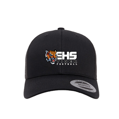 ELSINORE FOOTBALL - (EHS Tigers) Curve Bill Hat (Snapback)