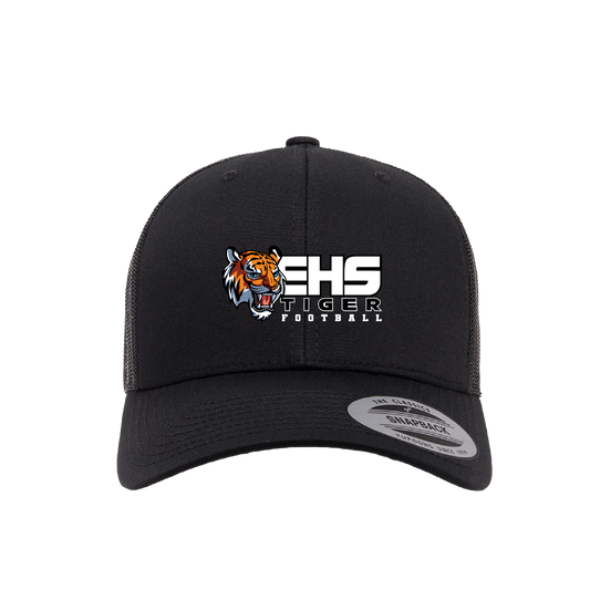 ELSINORE FOOTBALL - (EHS Tigers) Curve Bill Hat (Snapback)