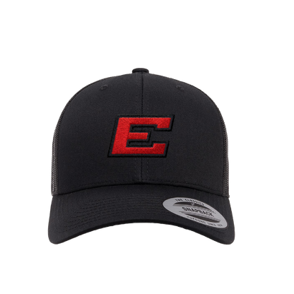 ELSINORE FOOTBALL - (Embroidered E) Curve Bill Hat (Snapback)