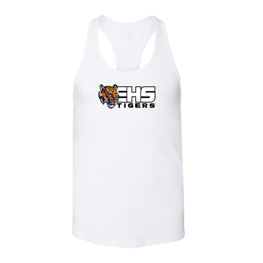 ELSINORE FOOTBALL - (EHS Tigers) - Women's Racerback Tank