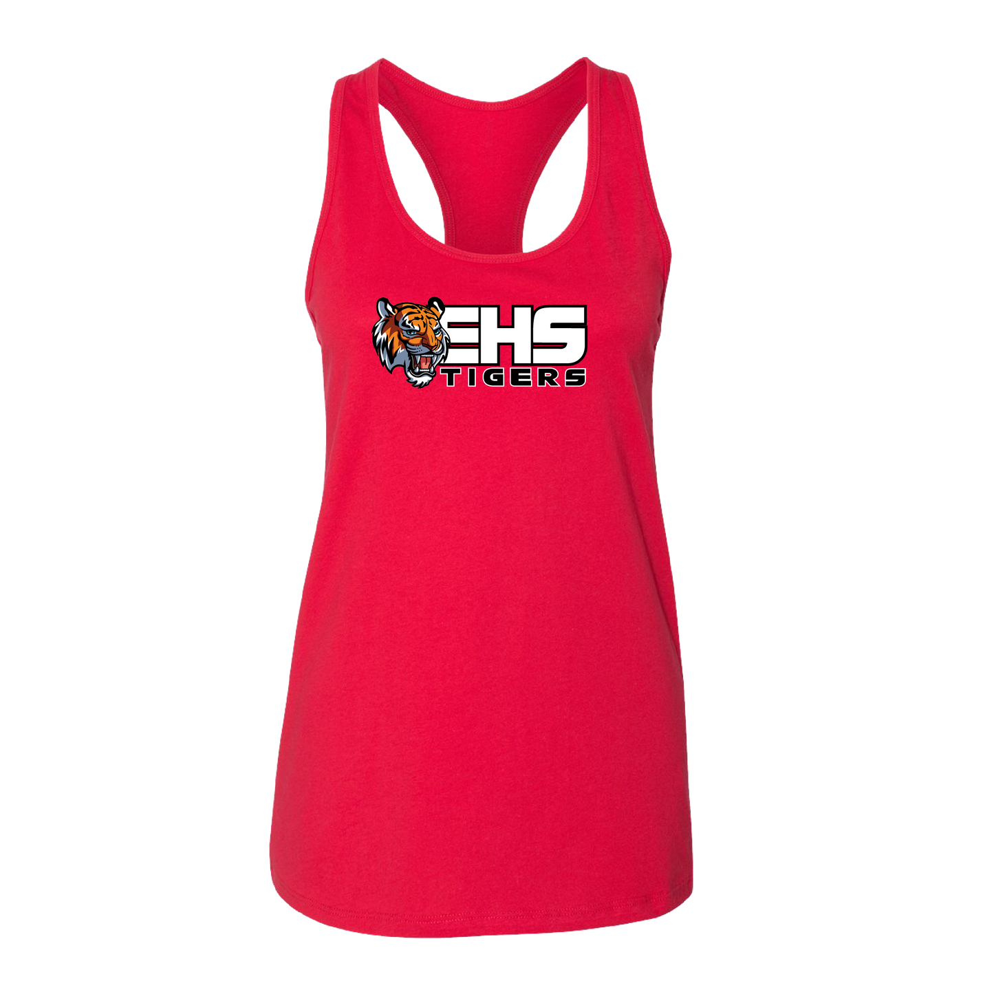 ELSINORE FOOTBALL - (EHS Tigers) - Women's Racerback Tank