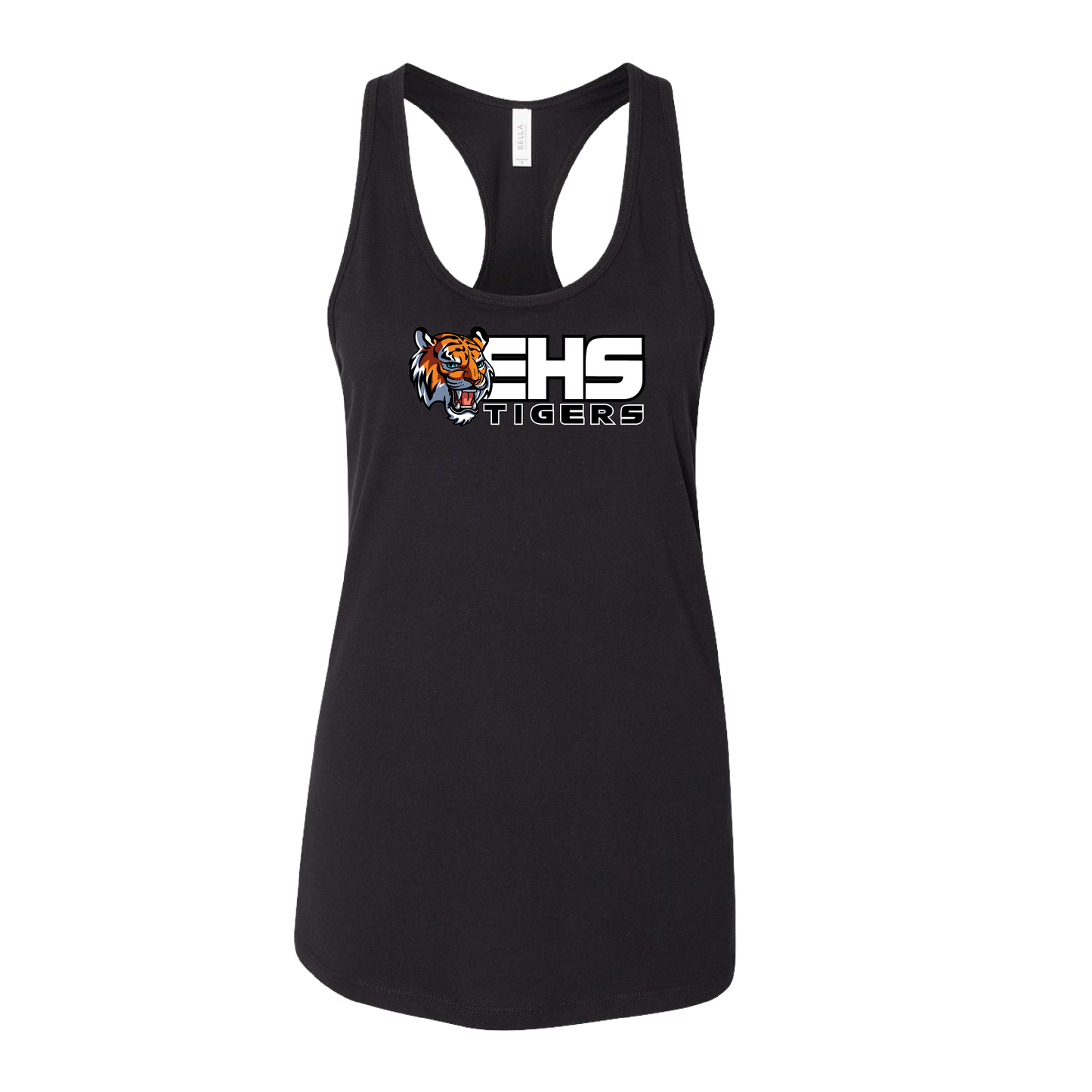 ELSINORE FOOTBALL - (EHS Tigers) - Women's Racerback Tank