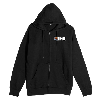 ELSINORE FOOTBALL - (EHS Tigers) Zip Up Hoodie (Adult Unisex)