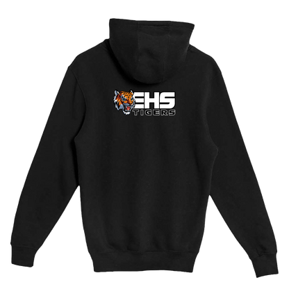 ELSINORE FOOTBALL - (EHS Tigers) Zip Up Hoodie (Adult Unisex)