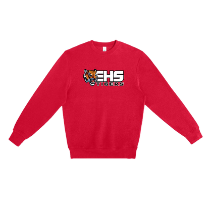 ELSINORE FOOTBALL - (EHS Tigers) - Crewneck Sweatshirt