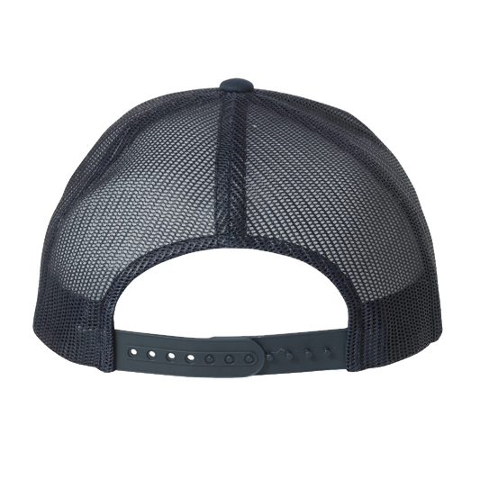 GREAT OAK H.S. MENS SOCCER -  (GO Logo) Curve Bill Hat (Snapback Trucker Style)