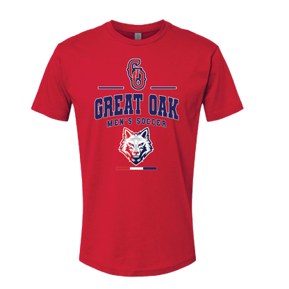 GREAT OAK H.S. MENS SOCCER - Unisex Tee