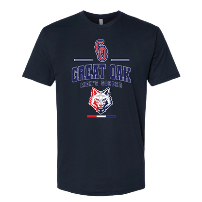 GREAT OAK H.S. MENS SOCCER - Unisex Tee