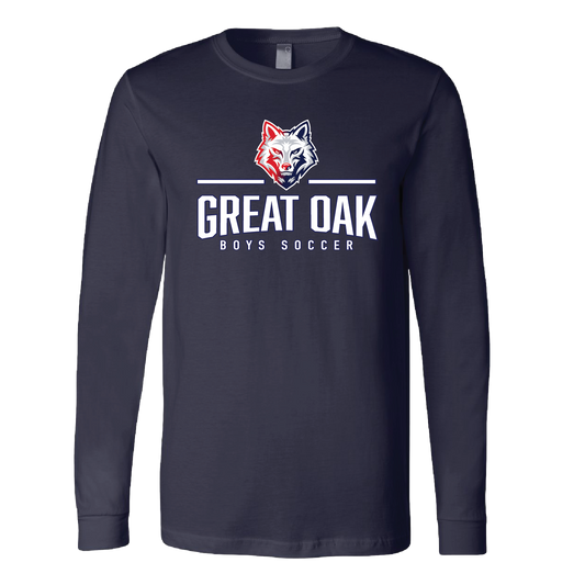 GREAT OAK H.S. BOYS SOCCER - Long Sleeve Tee (Unisex)