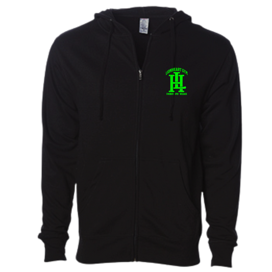 LIONHEART GYM - Zip Up Hoodie (Adult Unisex)