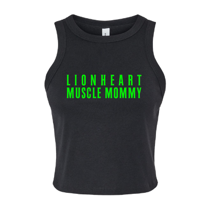 LIONHEART GYM - Muscle Mommy - Women's Micro Racer Tank