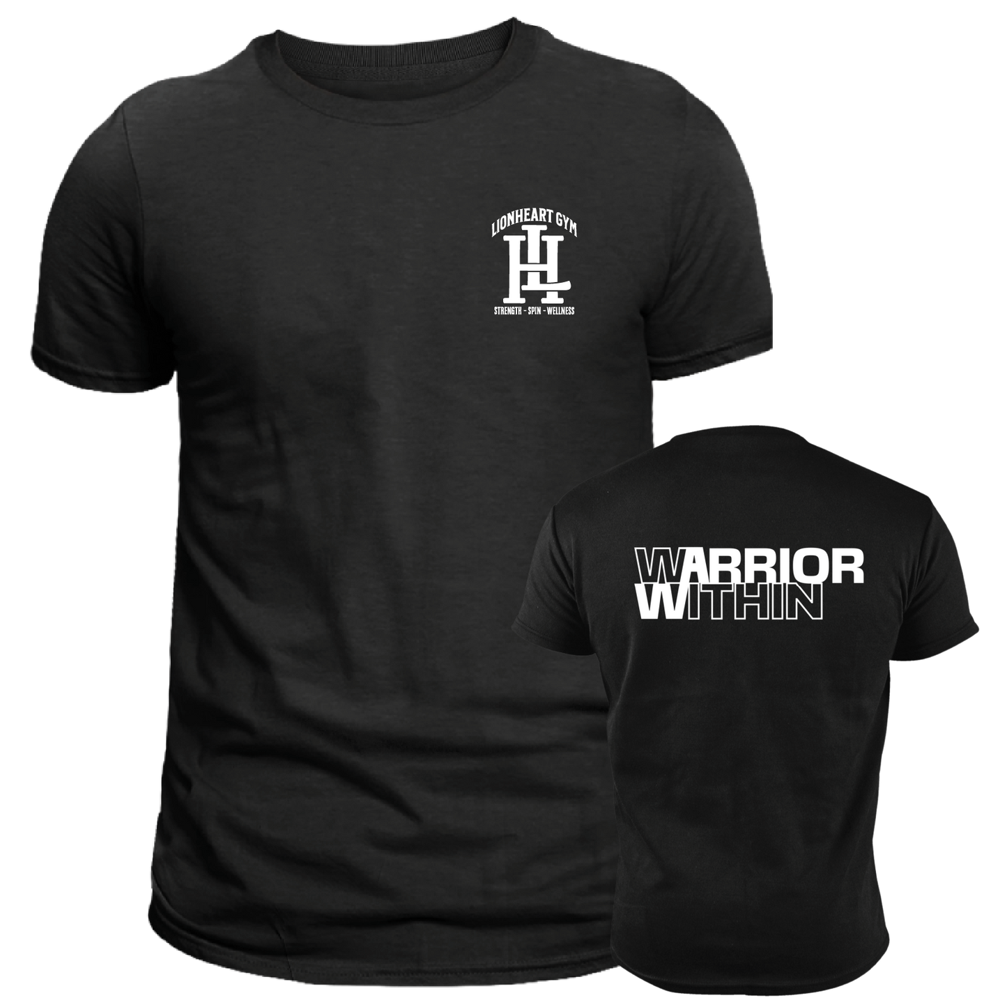 LIONHEART GYM - WARRIOR WITHIN - Men's Unisex Tee