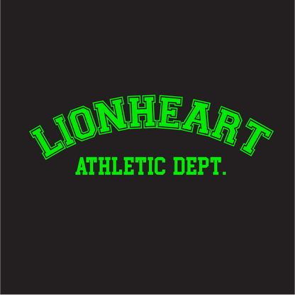 LIONHEART GYM - Athletics Dept. Crewneck Sweatshirt